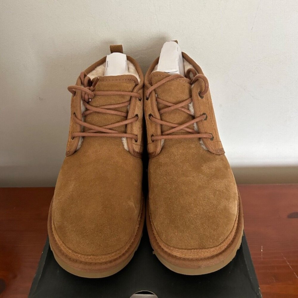 BNWOB Men's Ugg Neumel Suede Boot Chestnut Tan Size 11 #3236